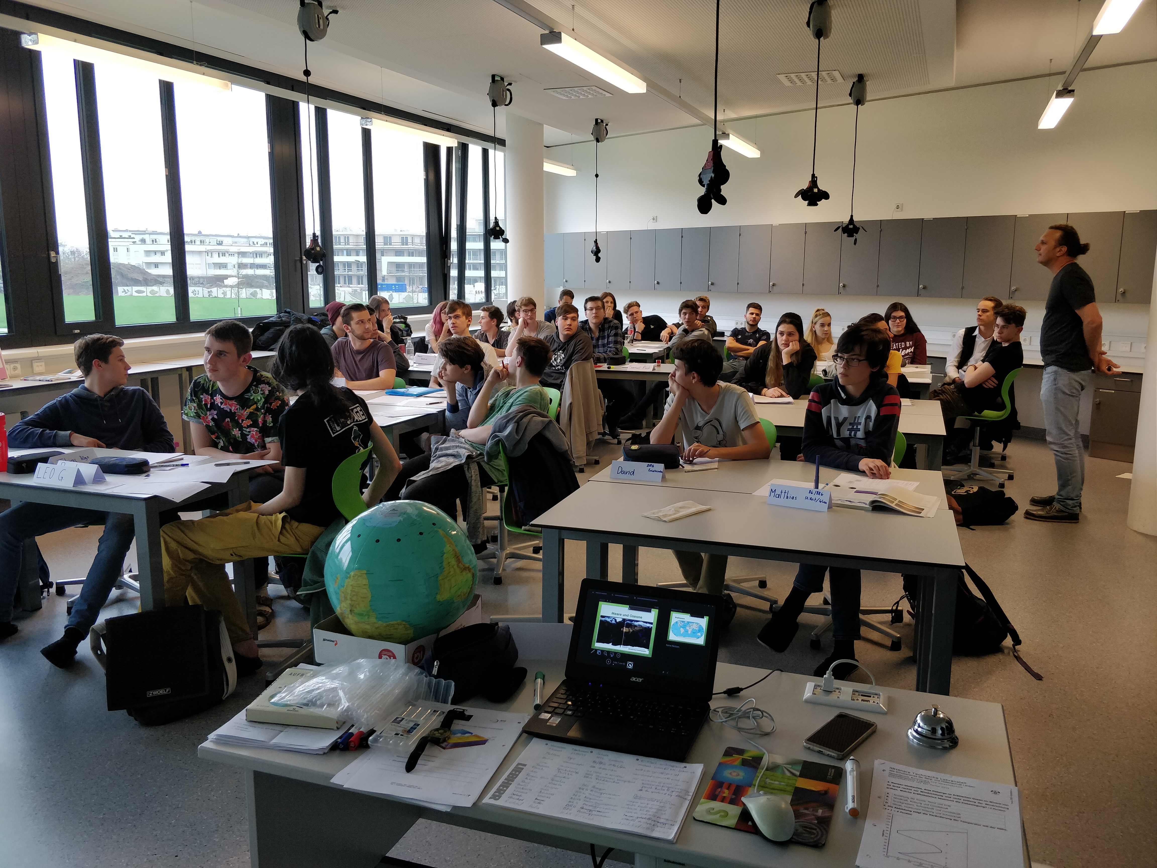 Auch für die Internationale Erdwissenschaftsolympiade (IESO) wurde trainiert